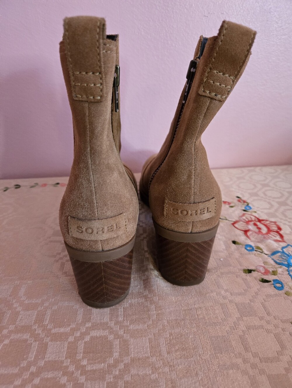Sorel Women's Suede Ankle Boots - Picture 4 of 8